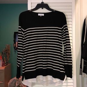 Calvin Klein stripe sweater